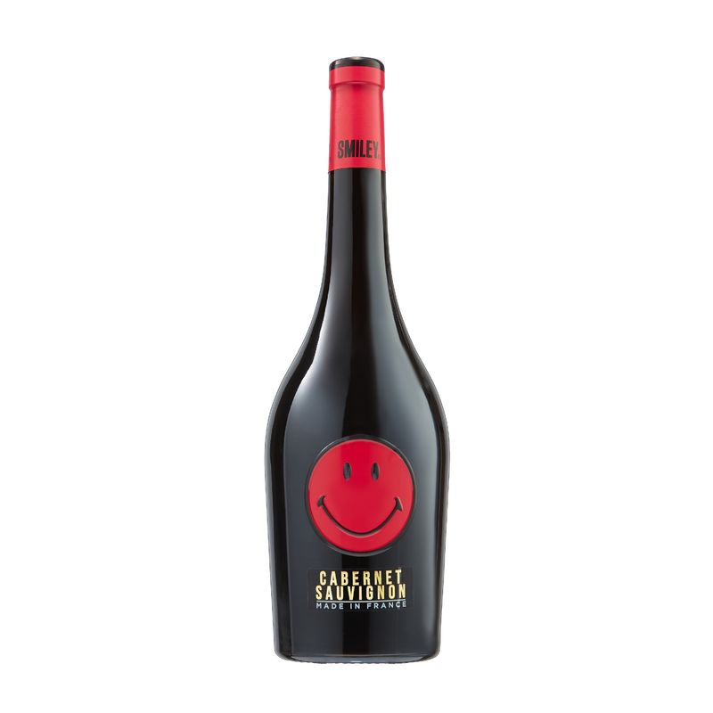 SMILEY - Vino Tinto Smiley Cabernet Sauvignon Botella 750 mL