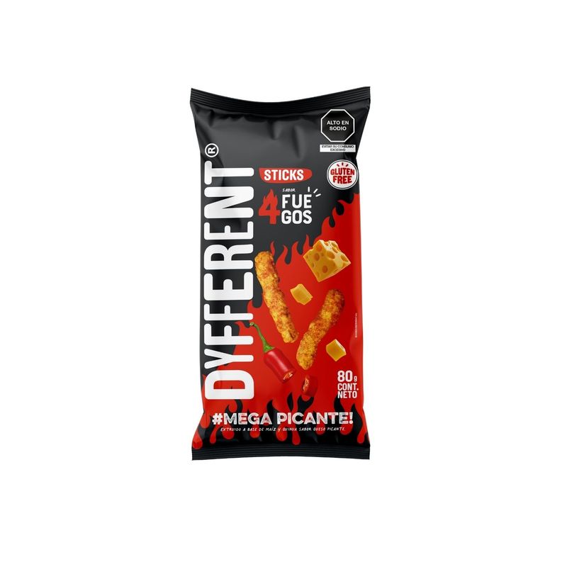 DYFFERENT - Stick Dyfferent 4 Fuegos Bolsa 80 g