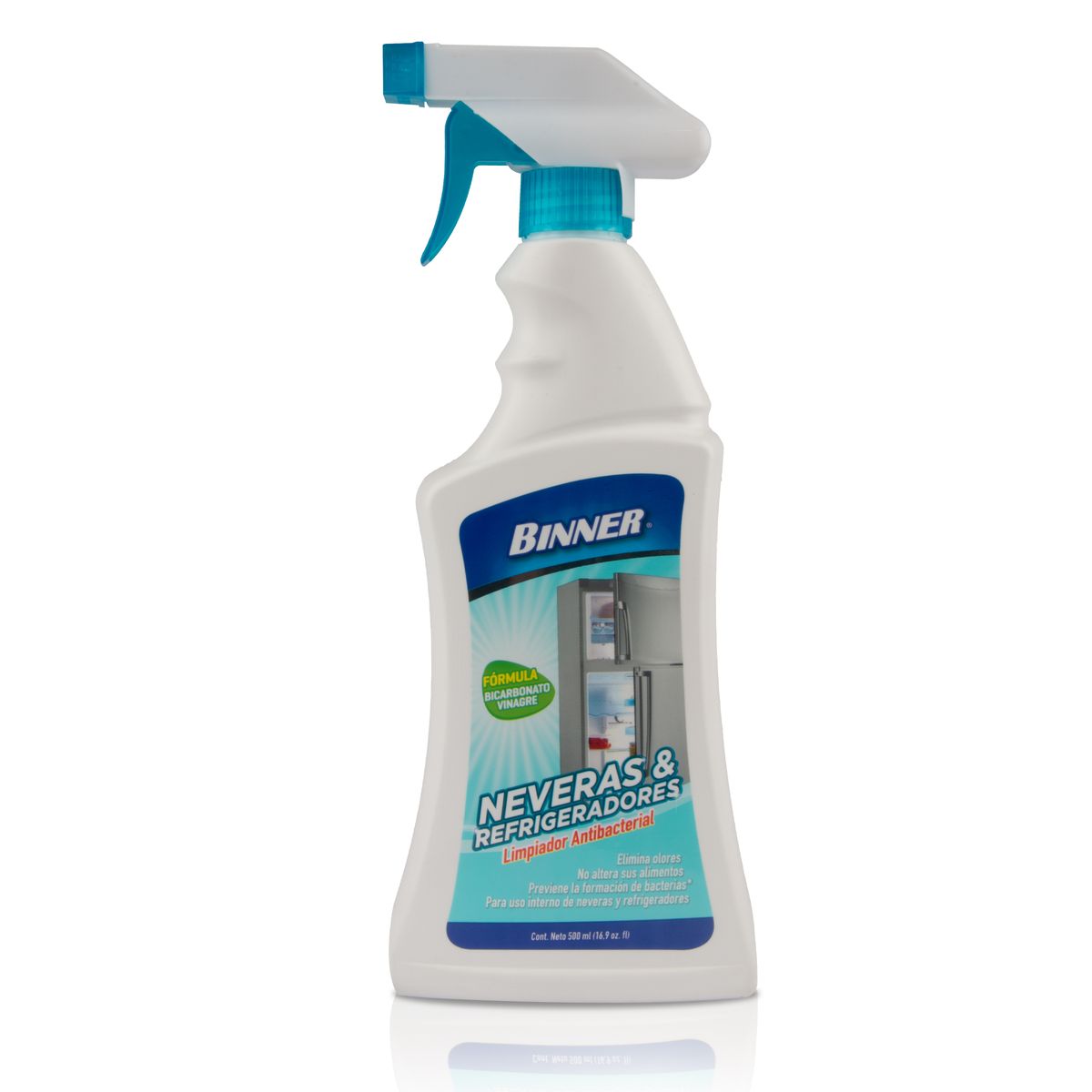 BINNER - Limpiador de Neveras Refrigeradoras Binner Envase 500 mL