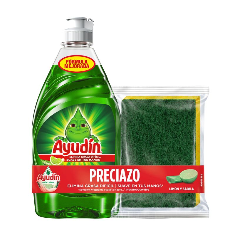 AYUDIN - AYUDIN LIQUIDO LIMON Y SAB 215 ML + ESP