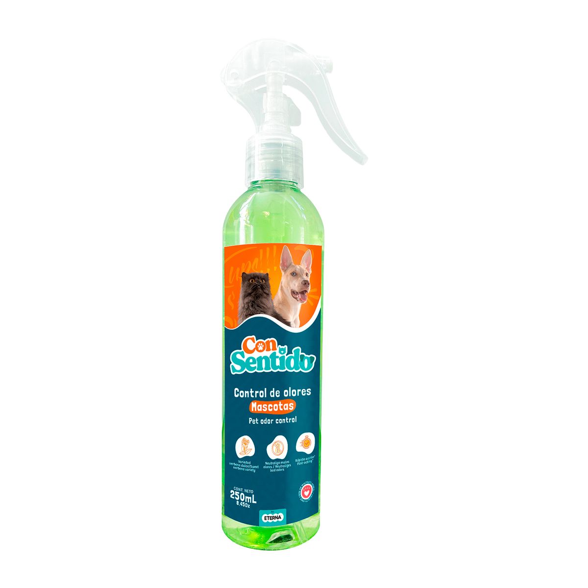  - Control de Olores Mascotas Consentido Botella 250 mL