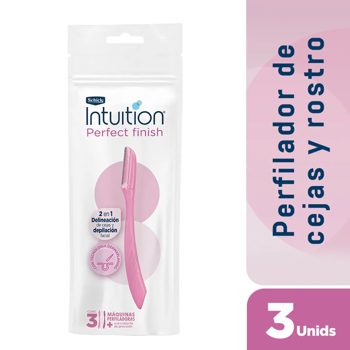 SCHICK - Perfiladora Schick Perfect Finish Empaque 3 Und