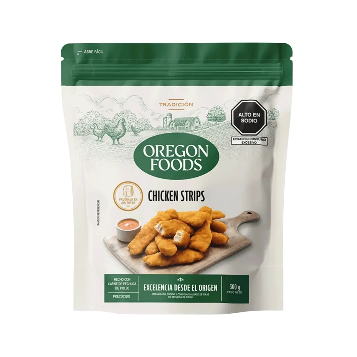 OREGON FOODS - Chicken Strips Oregon Foods Congelado Empaque 300 g