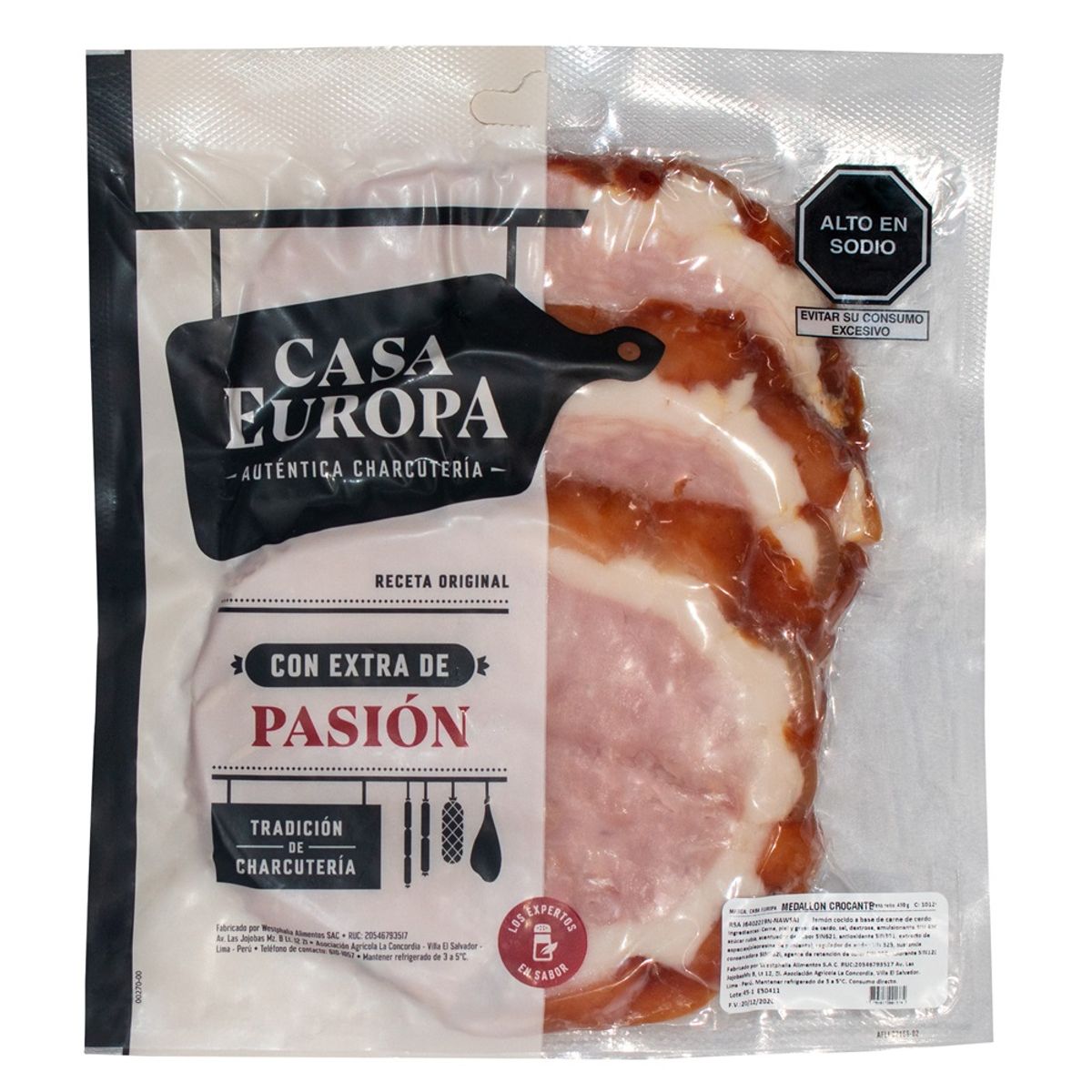 CASA EUROPA - Medallón Crocante Casa Europa Empaque 450 g
