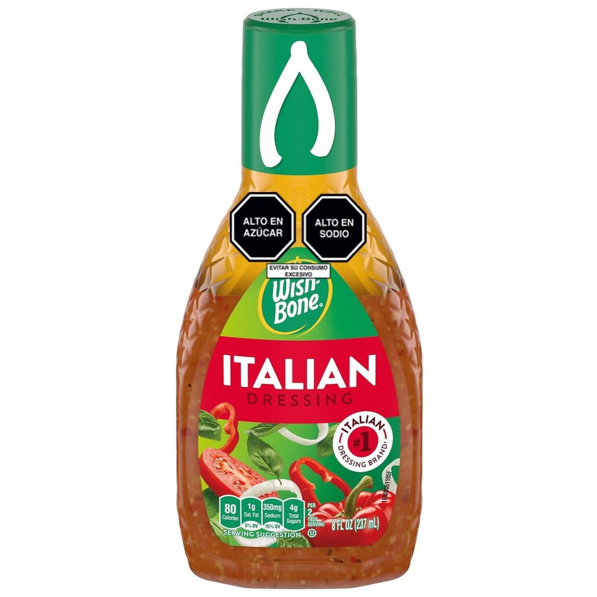 WISHBONE - Salsa Wishbone Italiana Envase 237 mL