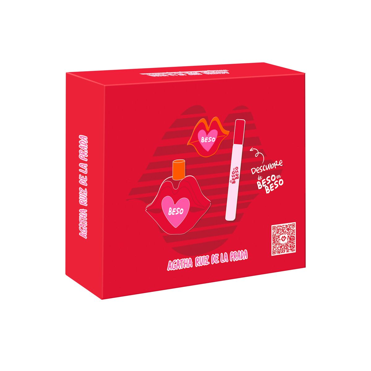 AGATHA RUIZ DE LA PRADA - Pack Perfume Agatha Ruiz de la Prada Beso 50 mL + 10 mL