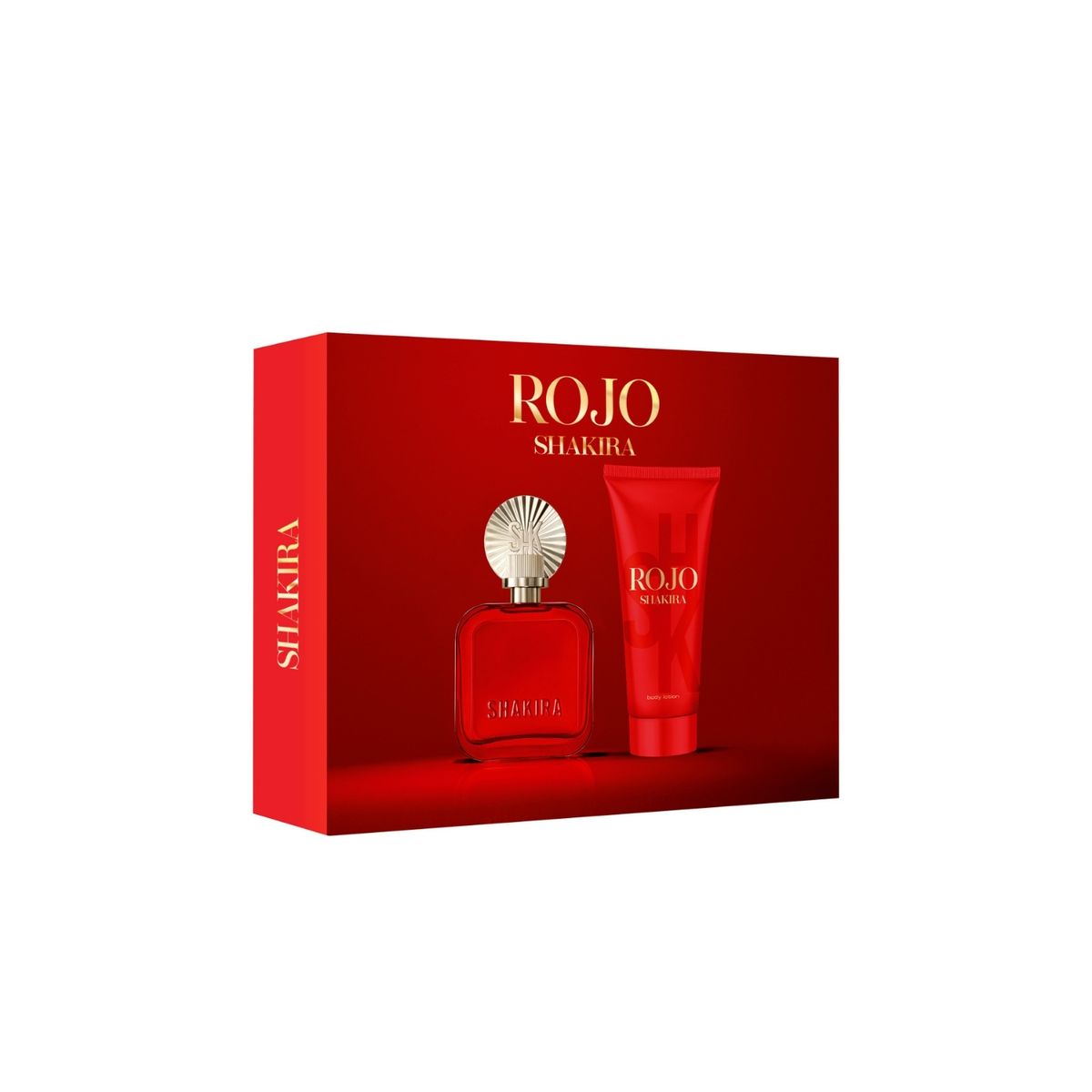 SHAKIRA - Pack Shakira Rojo Perfume 80 mL + Body Lotion 150 mL