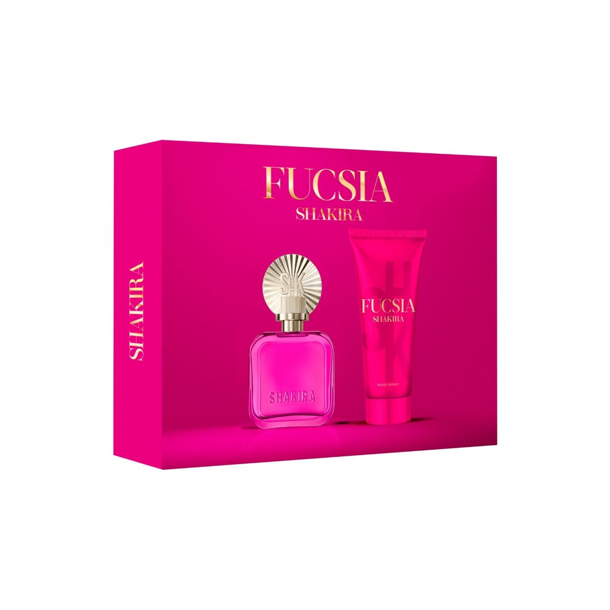 SHAKIRA - Pack Shakira Fucsia Perfume 80 mL + Body Lotion 150 mL