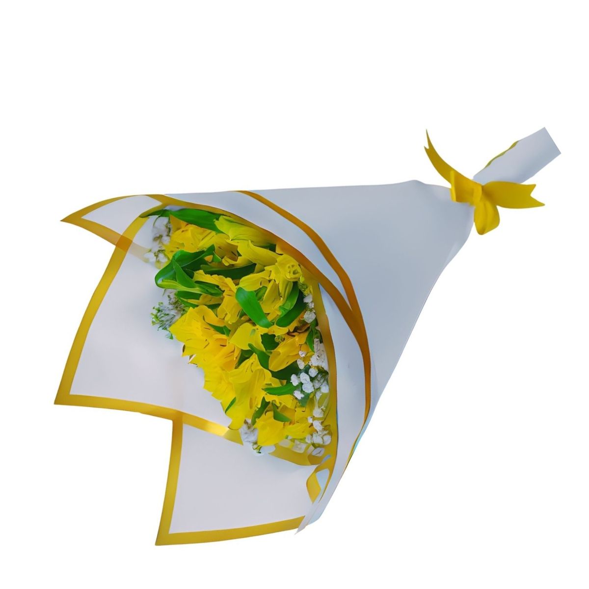 TOTTUS - Ramo De Flores Astromelias Amarillas x Un