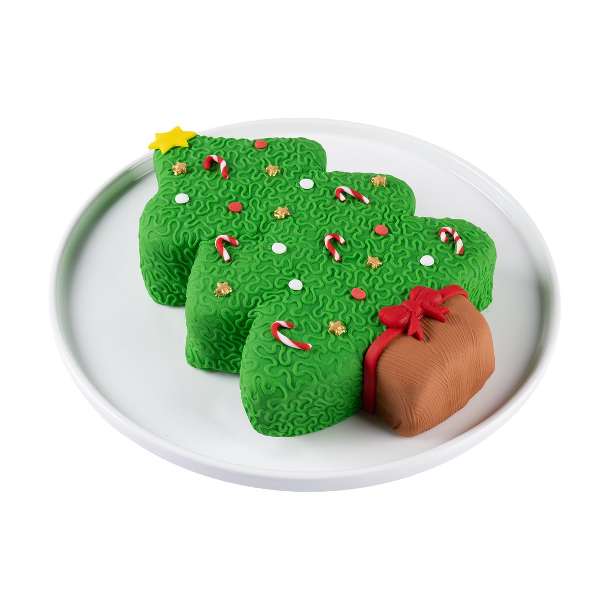TOTTUS - Keke Festivo Forma De Árbol Navidad