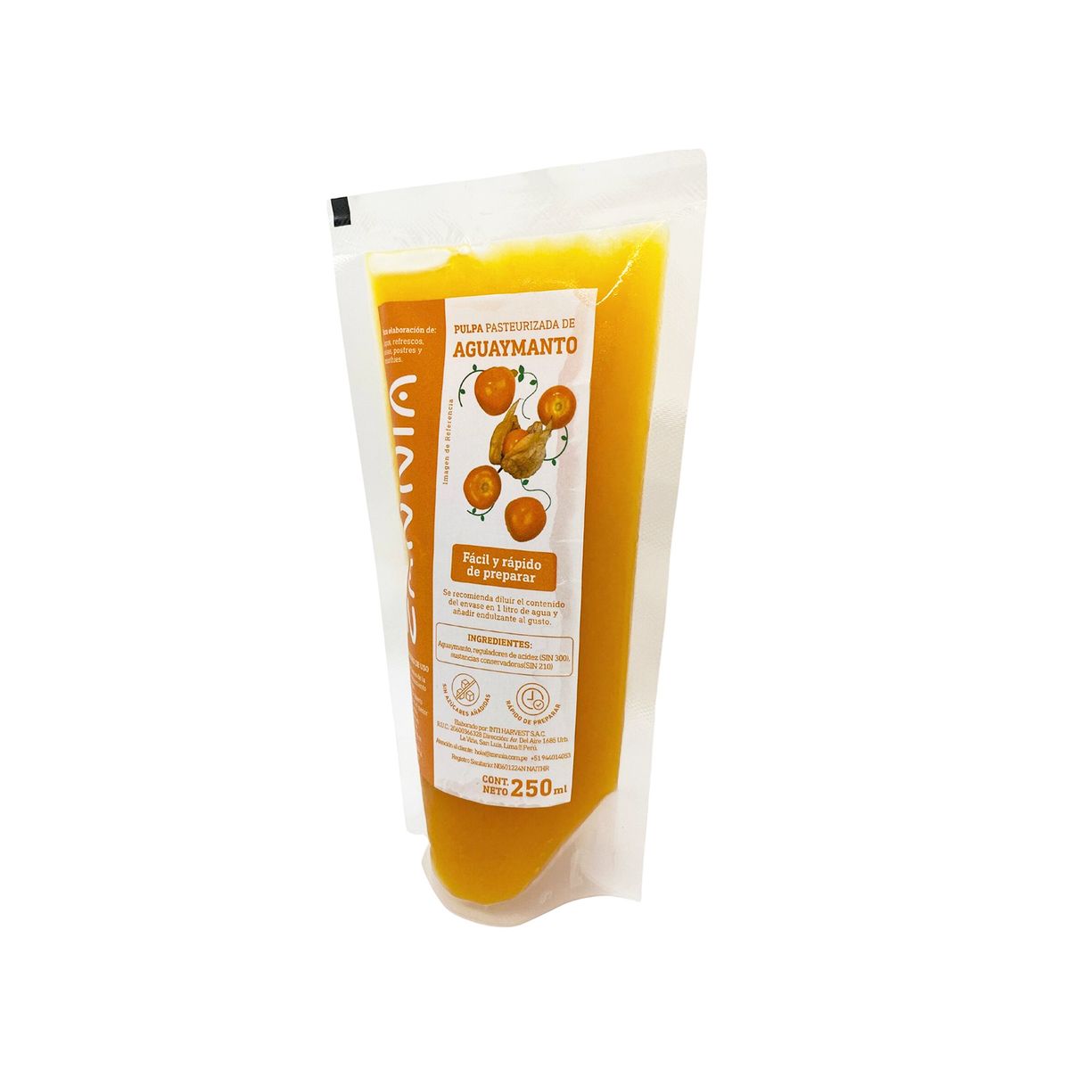 TOTTUS - Pulpa De Aguaymanto Doypack Zannia x 250 g