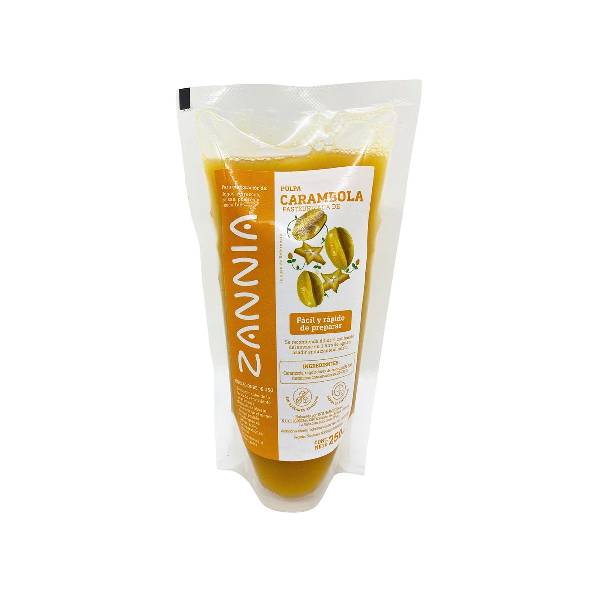 TOTTUS - Pulpa De  Carambola Doypack Zannia x 250g