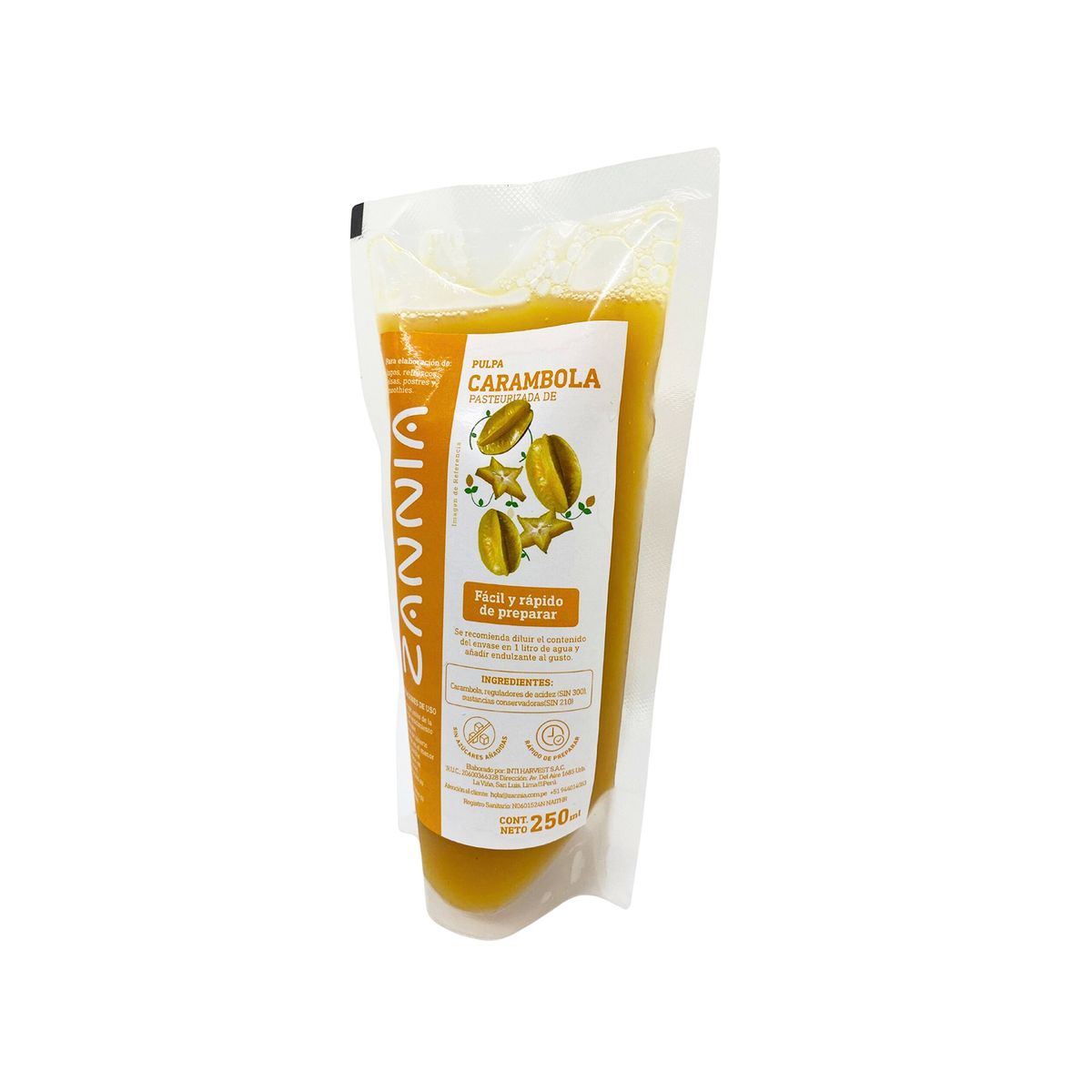 TOTTUS - Pulpa De  Carambola Doypack Zannia x 250g