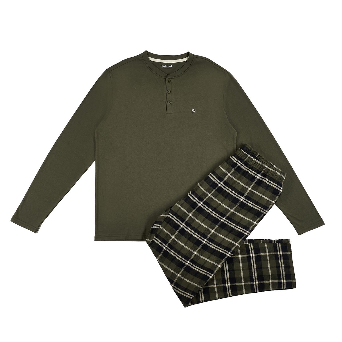 REDWOOD - Pijama Franela Hombre Redwood