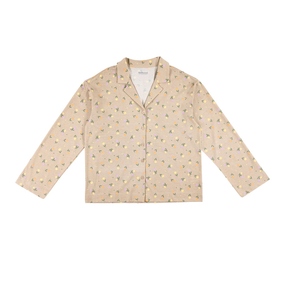 REDWOOD - Pijama Larga Camisera Mujer Redwood