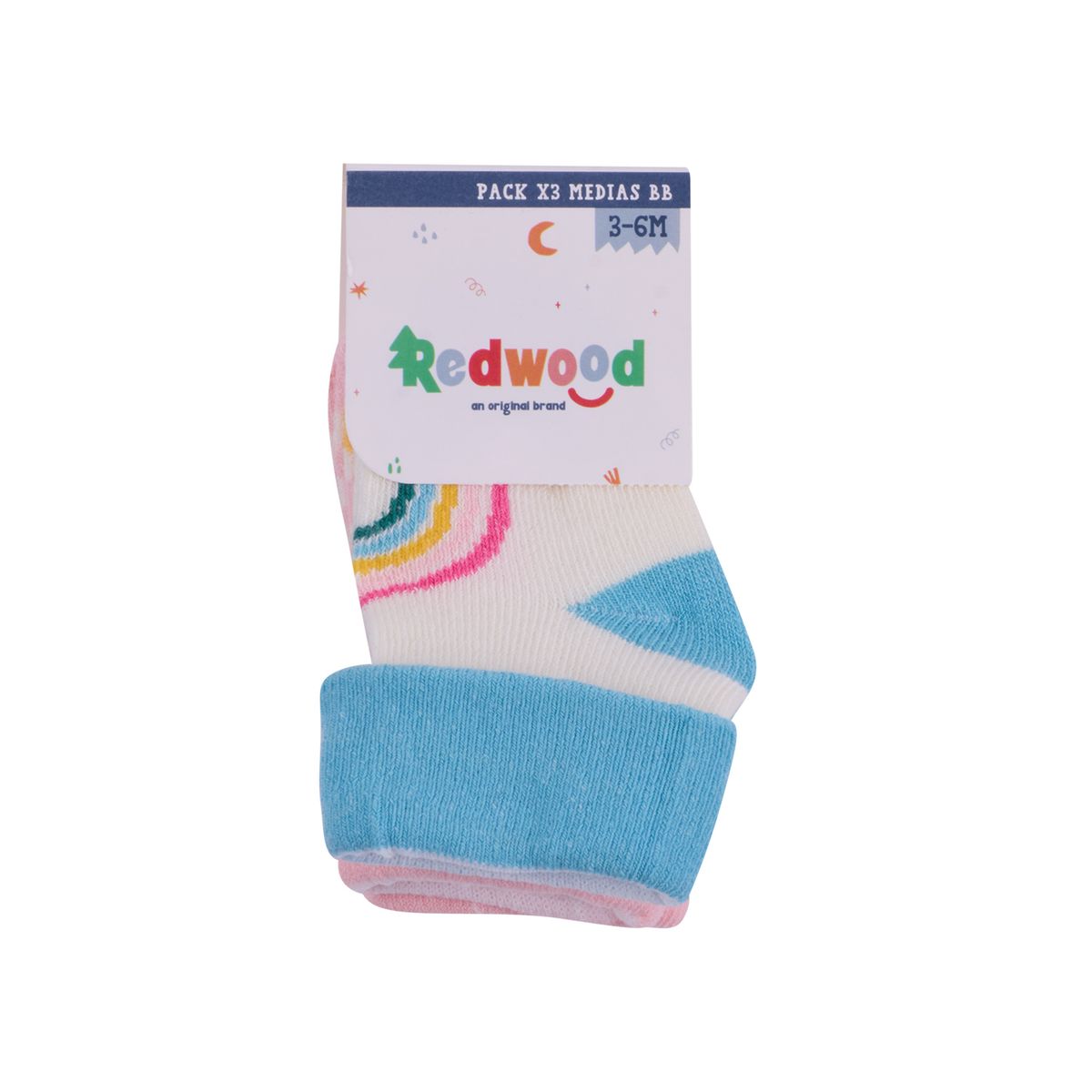 REDWOOD - Pack X3 Medias Bebé Redwood