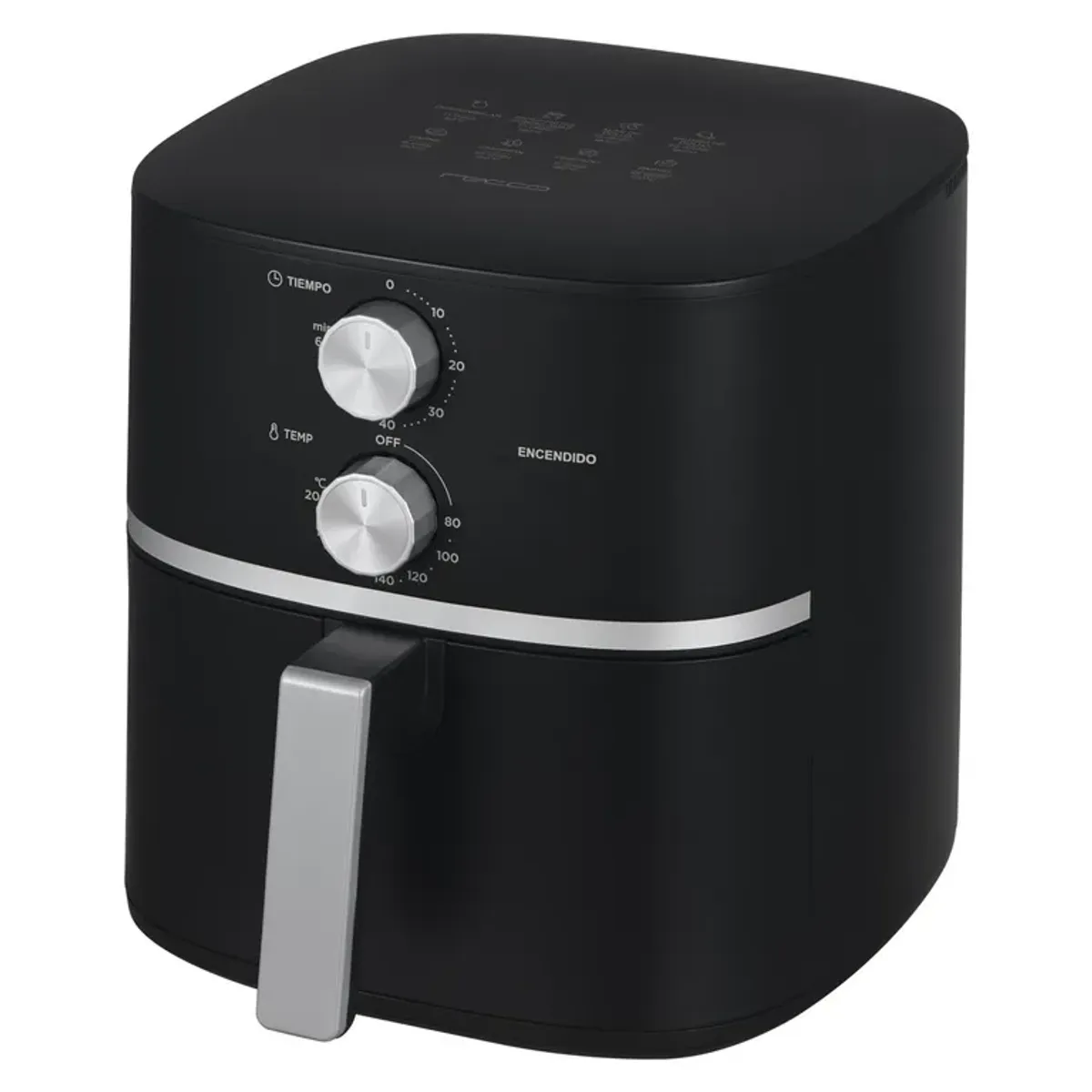 RECCO - Freidora Recco RFA-LEGGERO55 de Aire Mecánica 5.5L