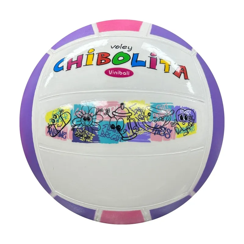 Viniball - Pelota de Vóley Viniball Semi Deportiva Chibolita Smiles