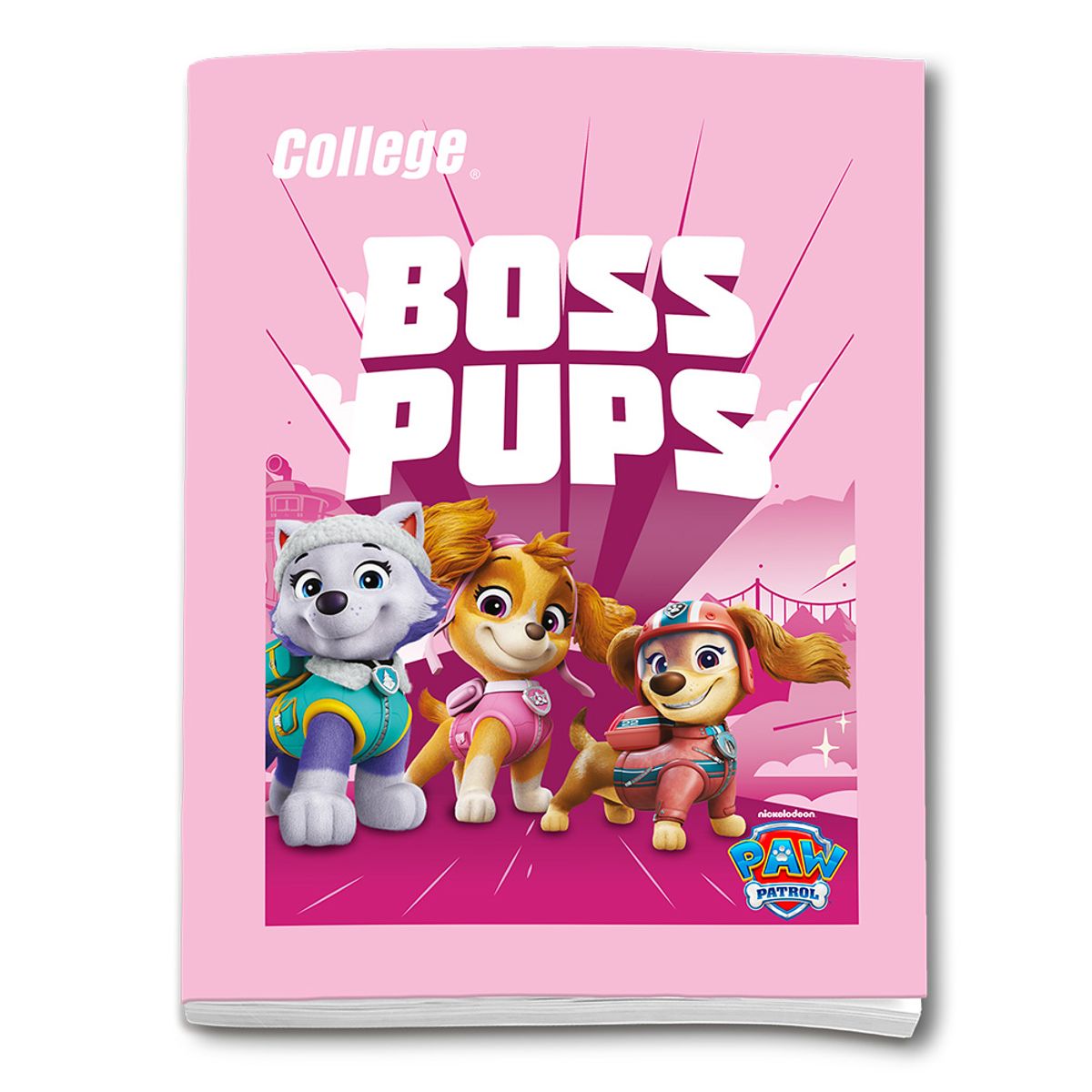 COLLEGE - Cuaderno Deluxe College 2x2 Paw Patrol 80 Hojas