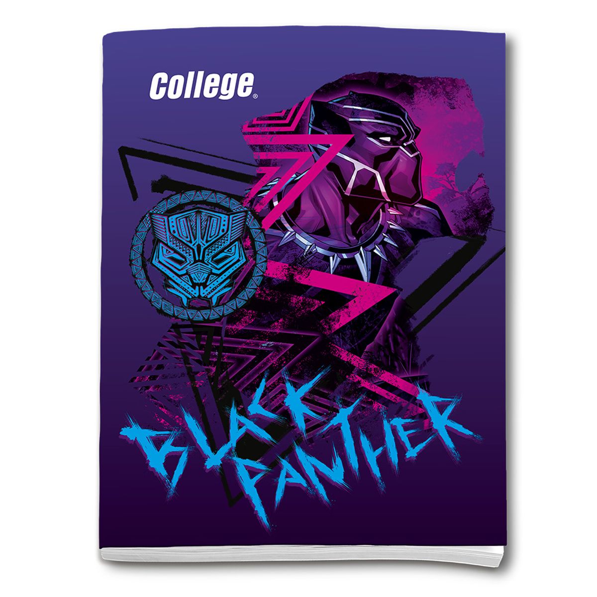 COLLEGE - Cuaderno Deluxe College Triple Renglón Marvel