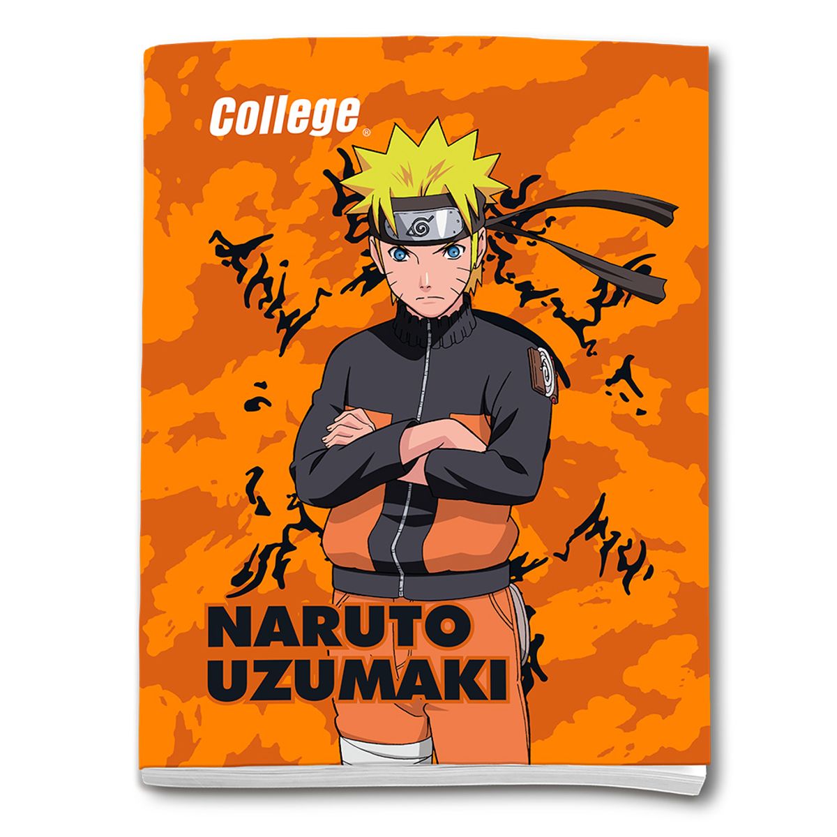 COLLEGE - Cuaderno Deluxe College Triple Renglón Naruto