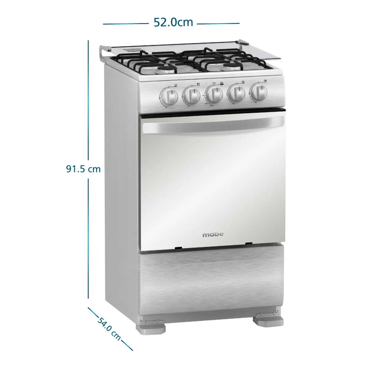 MABE - Cocina a Gas Mabe TX5110P2 52cm Inox