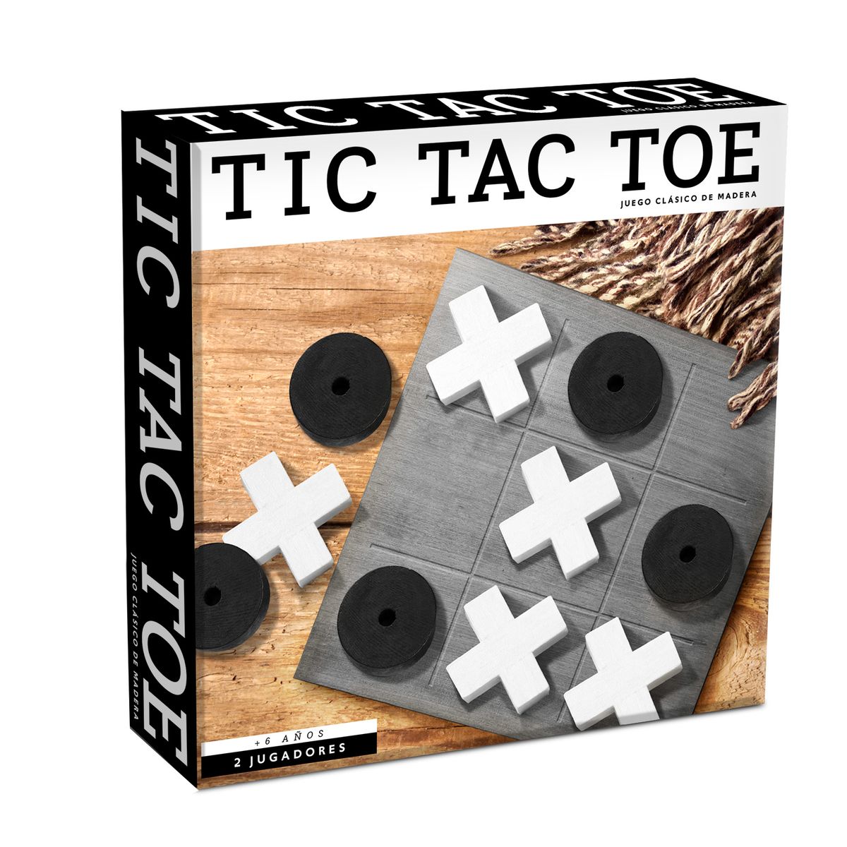 ANKER PLAY - Juego de Mesa Tic Tac Toe