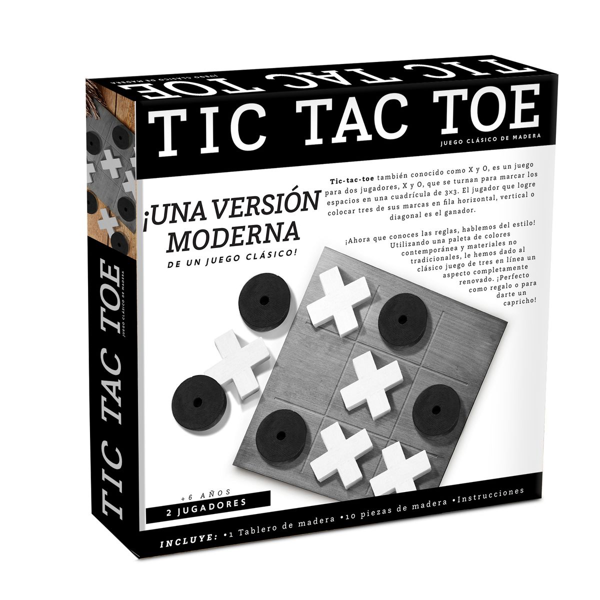 ANKER PLAY - Juego de Mesa Tic Tac Toe