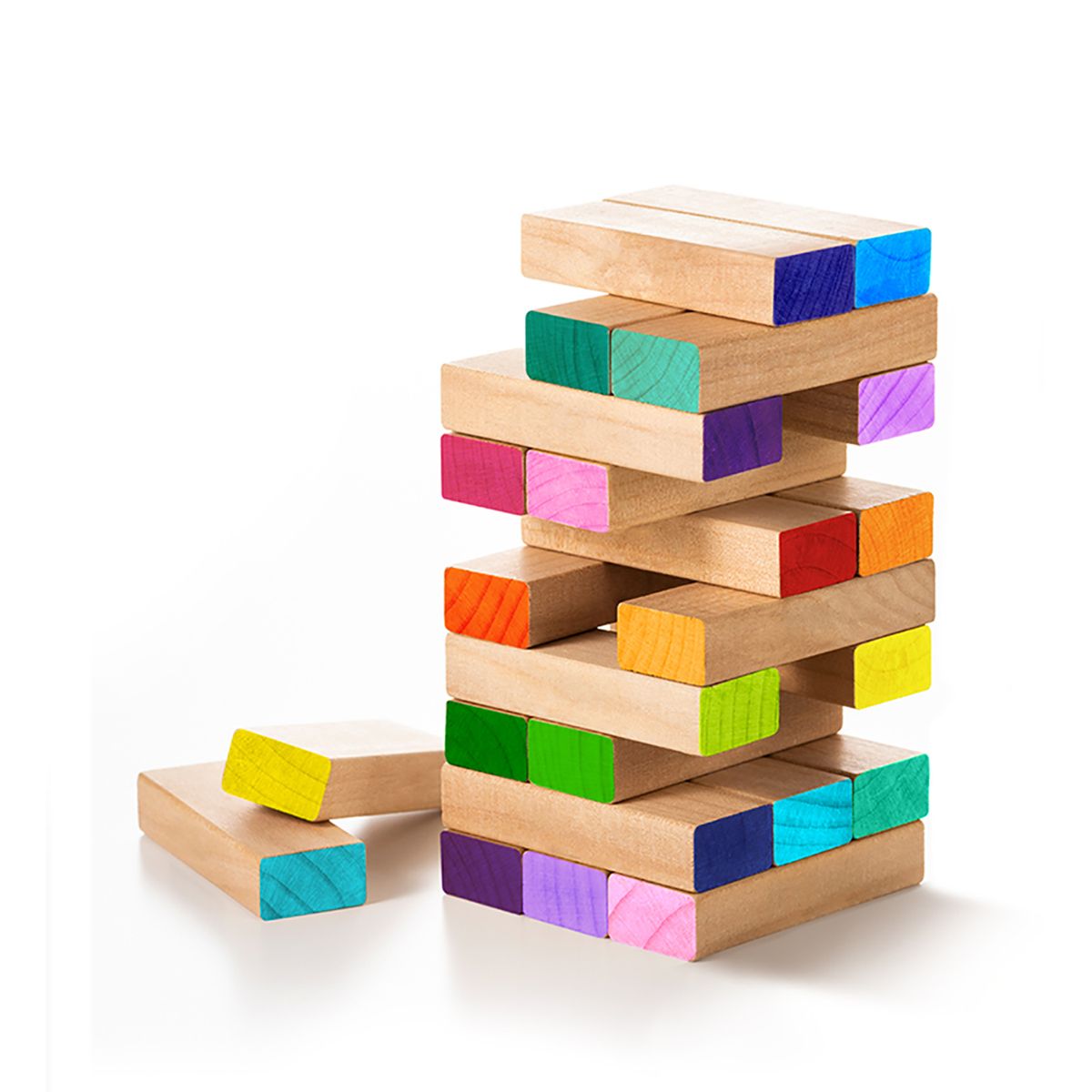 ANKER PLAY - Juego de Mesa Tumbling Wooden Tower