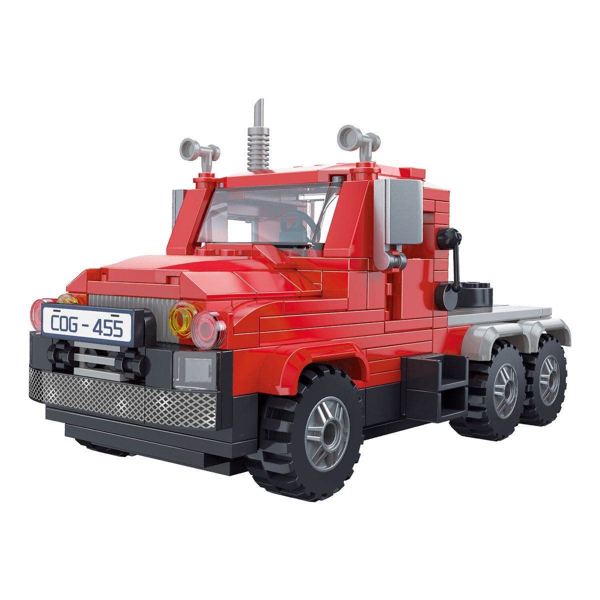 COGO - Bloques Camion Aventura Rojo 278 Pzas