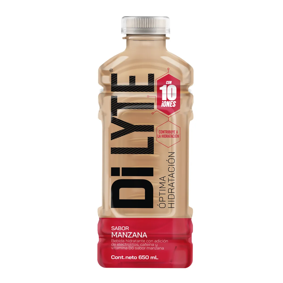DILYTE - Bebida Rehidratante Dilyte Manzana Botella 650 mL