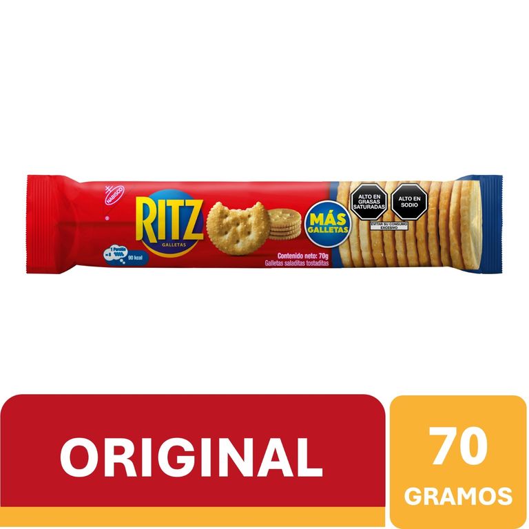 Galleta Ritz Empaque 70 g | Tottus Perú