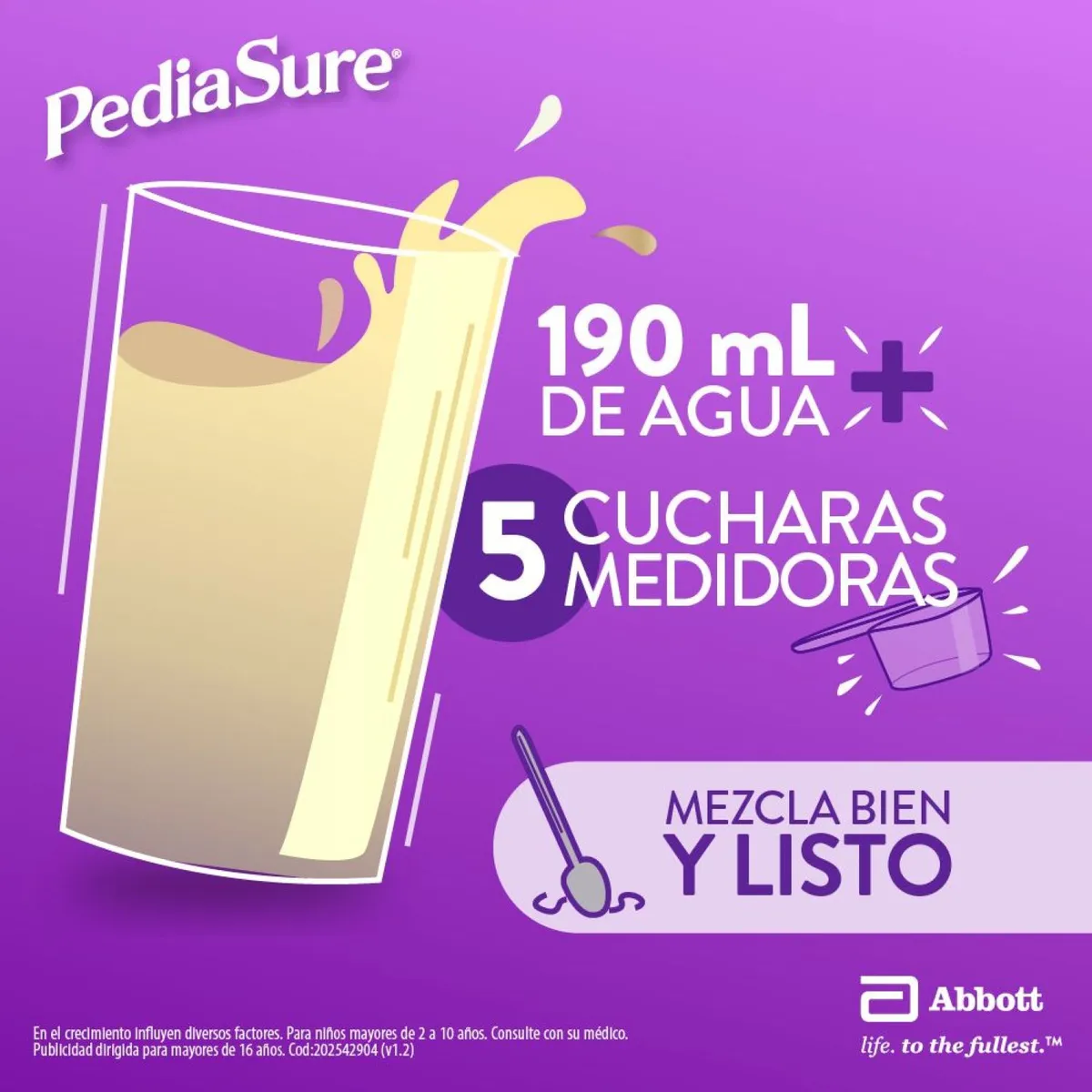 PEDIASURE - Alimento Nutricional Pediasure Polvo Vainilla Lata 1.6 Kg