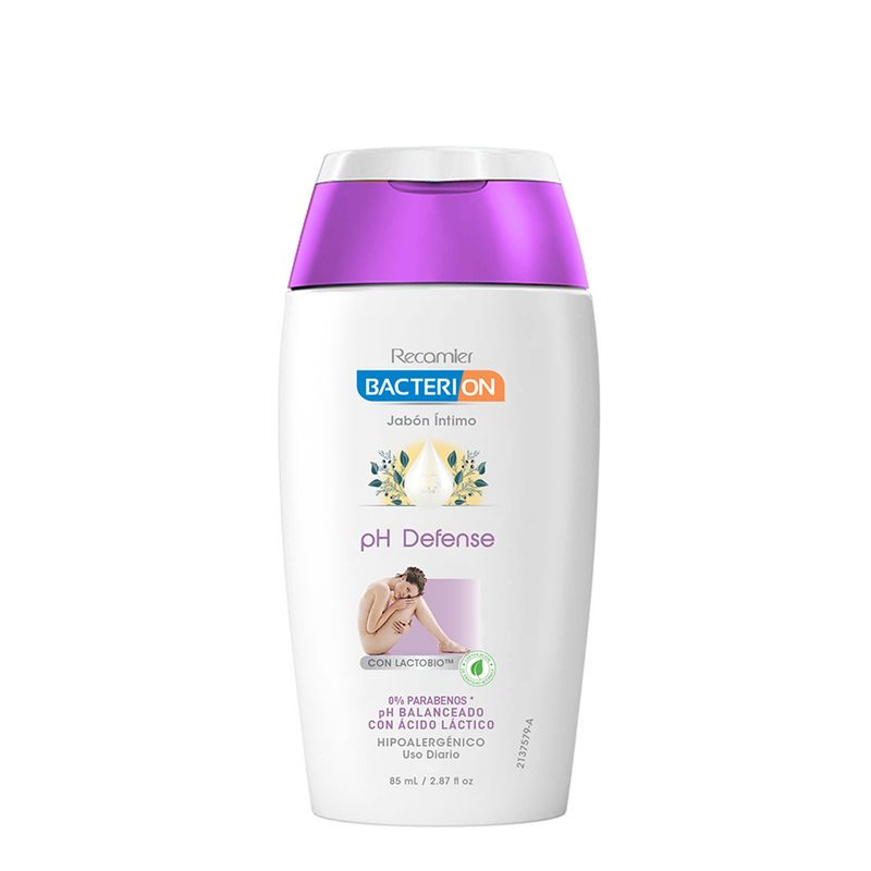 BACTERION - JABON INTIMO PH DEFENSE 85 ML BACTERION