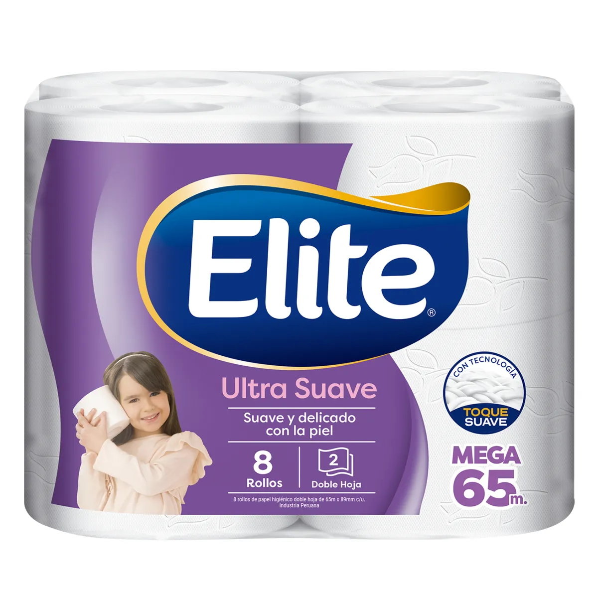 ELITE - Papel Higiénico Doble Hoja Elite Ultra 8 und