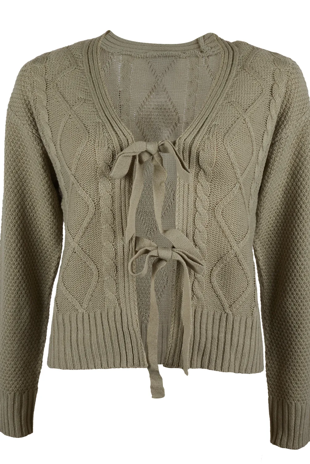 REDWOOD - Chompa Trenzas Mujer Redwood