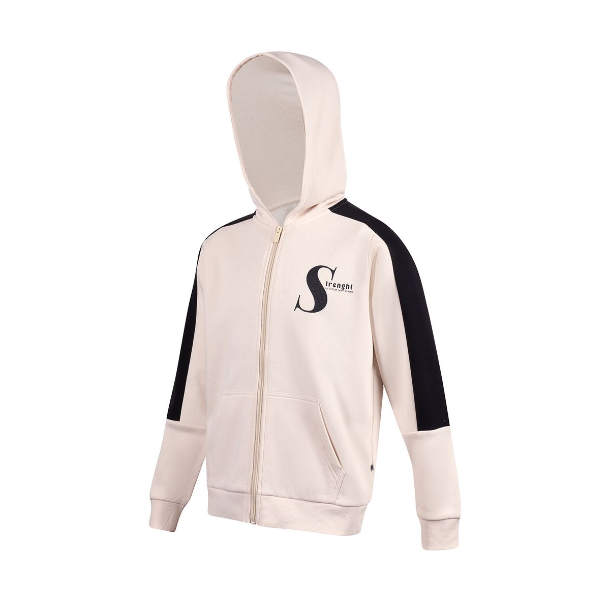 REDWOOD - Poleron Embossed Teen Niño Redwood