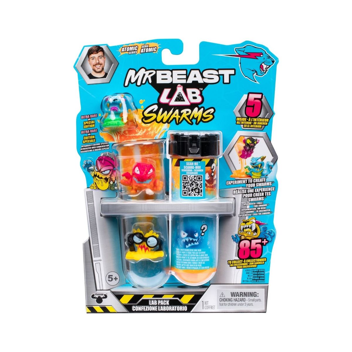 Mr Beast - Mr Beast S2 Lab Swarms Figura x5 Cdu Surtido