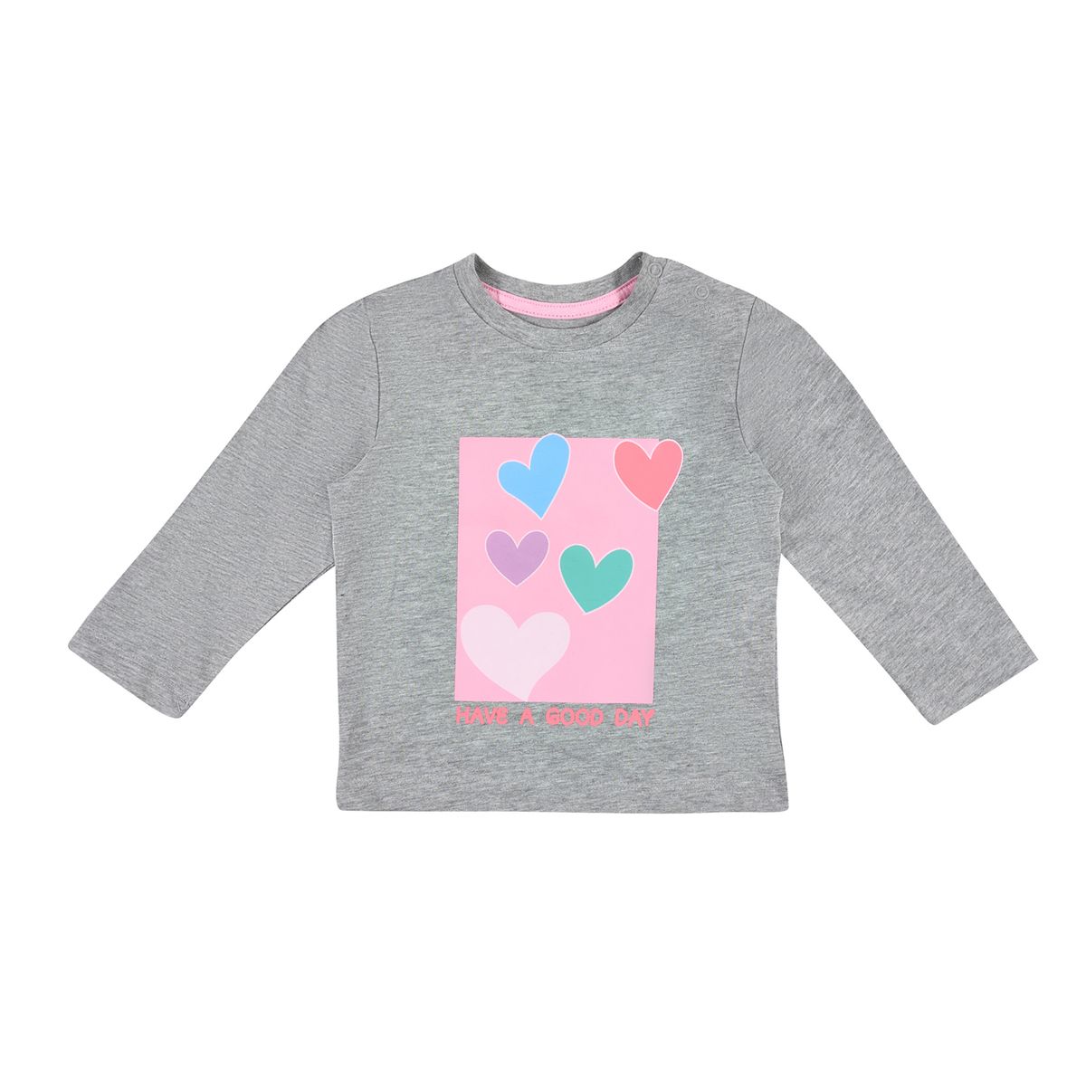  - WEB POLO ESTAMPADO ML BA LT GREY ML 18M