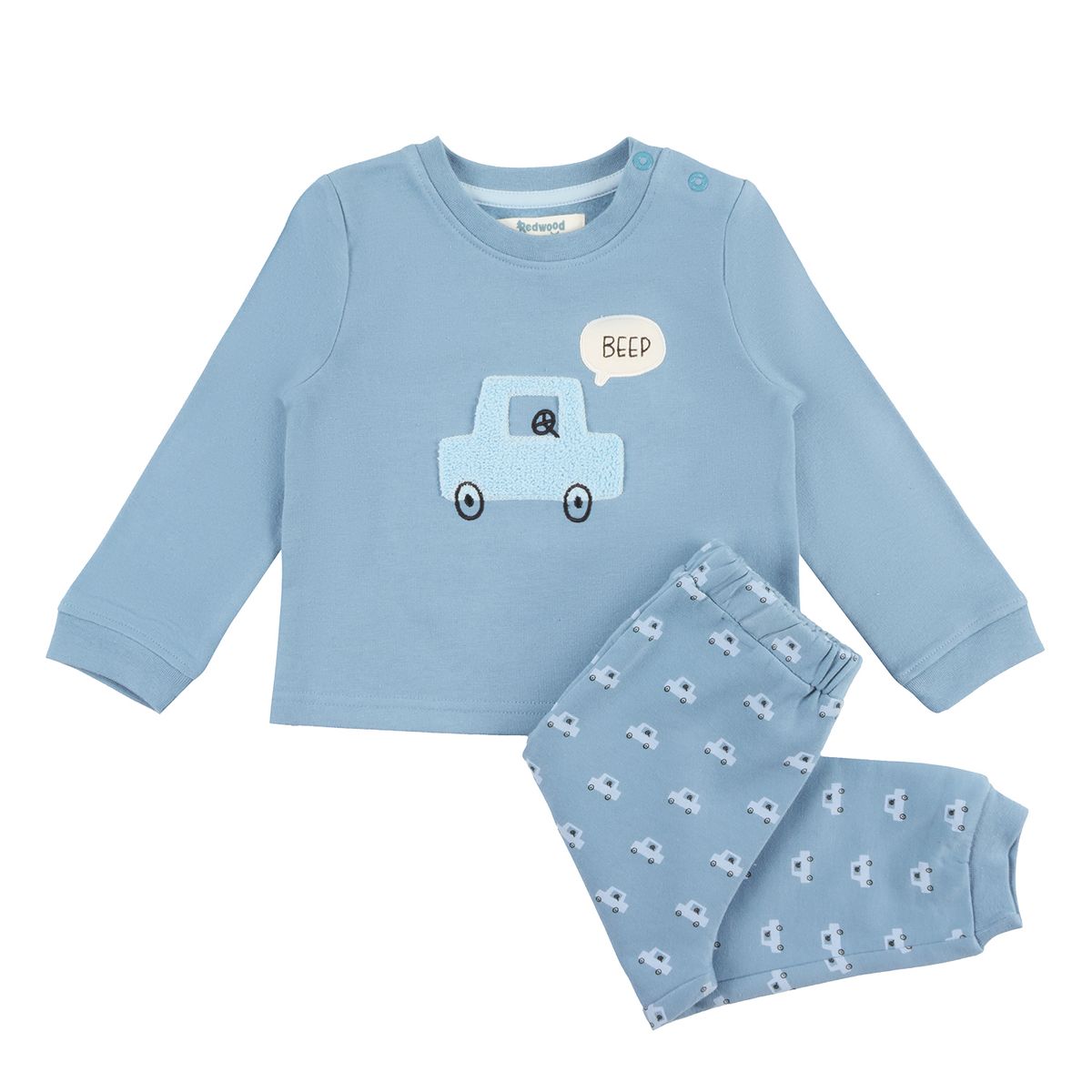 REDWOOD - WEB PIJAMA 2 PIEZAS FRA BO BLUE SAS 6M