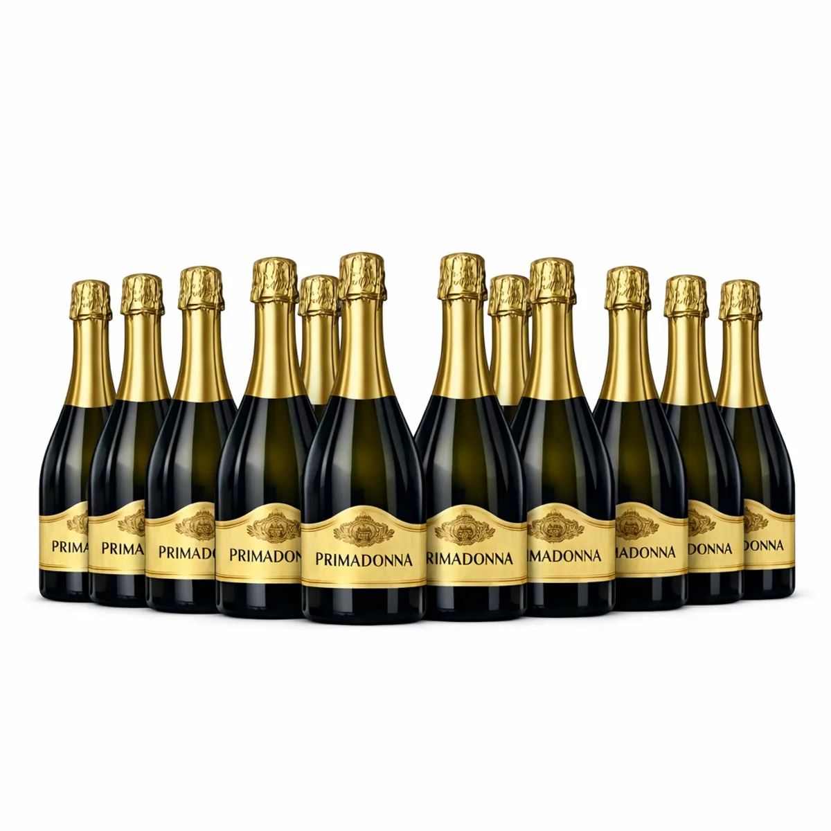SANTIAGO QUEIROLO - Espumante Santiago Queirolo Primadonna Pack 12 Botellas 750 mL