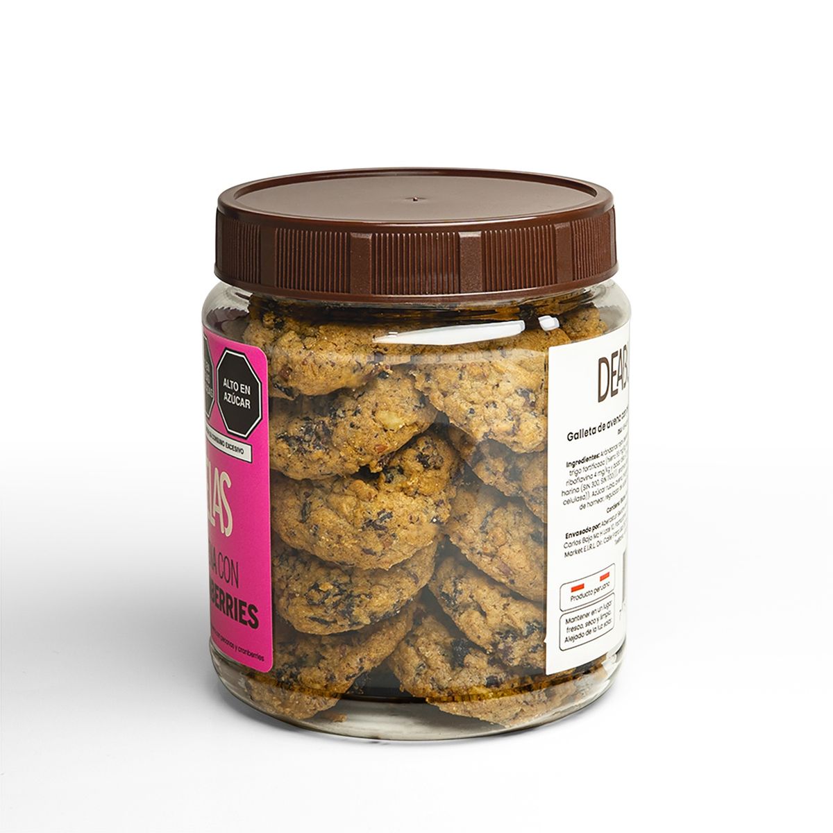  - Galletas De Avena D'Abuelas Pecanas Y Cranberries 250G