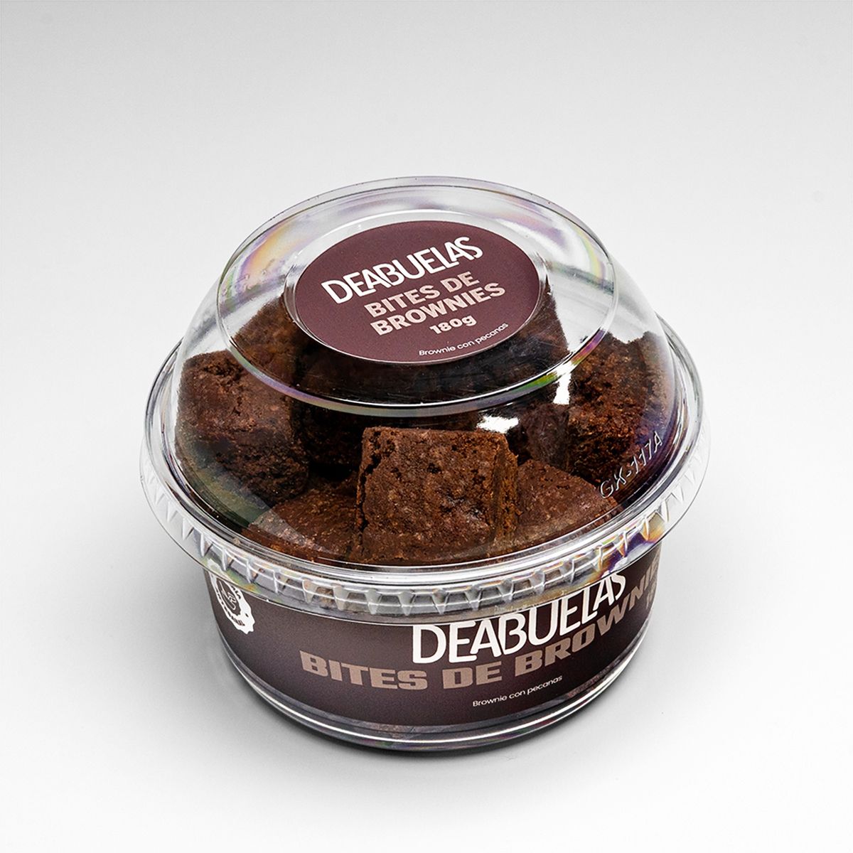  - Bites de Brownies Deabuelas Chocolate y Pecanas 180g