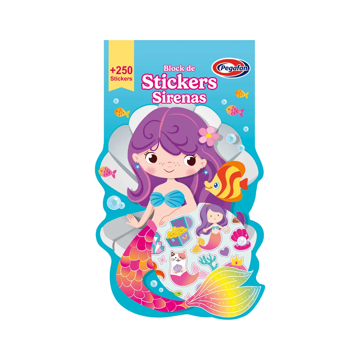 PEGAFAN - Stickers Pegafan Block Sirenas