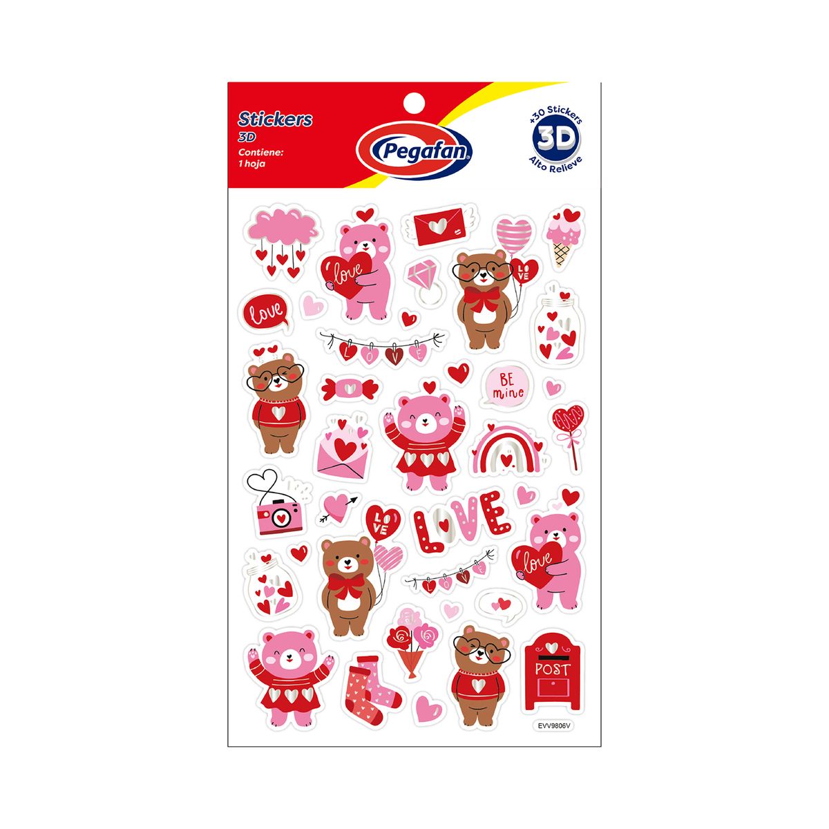 PEGAFAN - Stickers Pegafan Osito Cariñoso