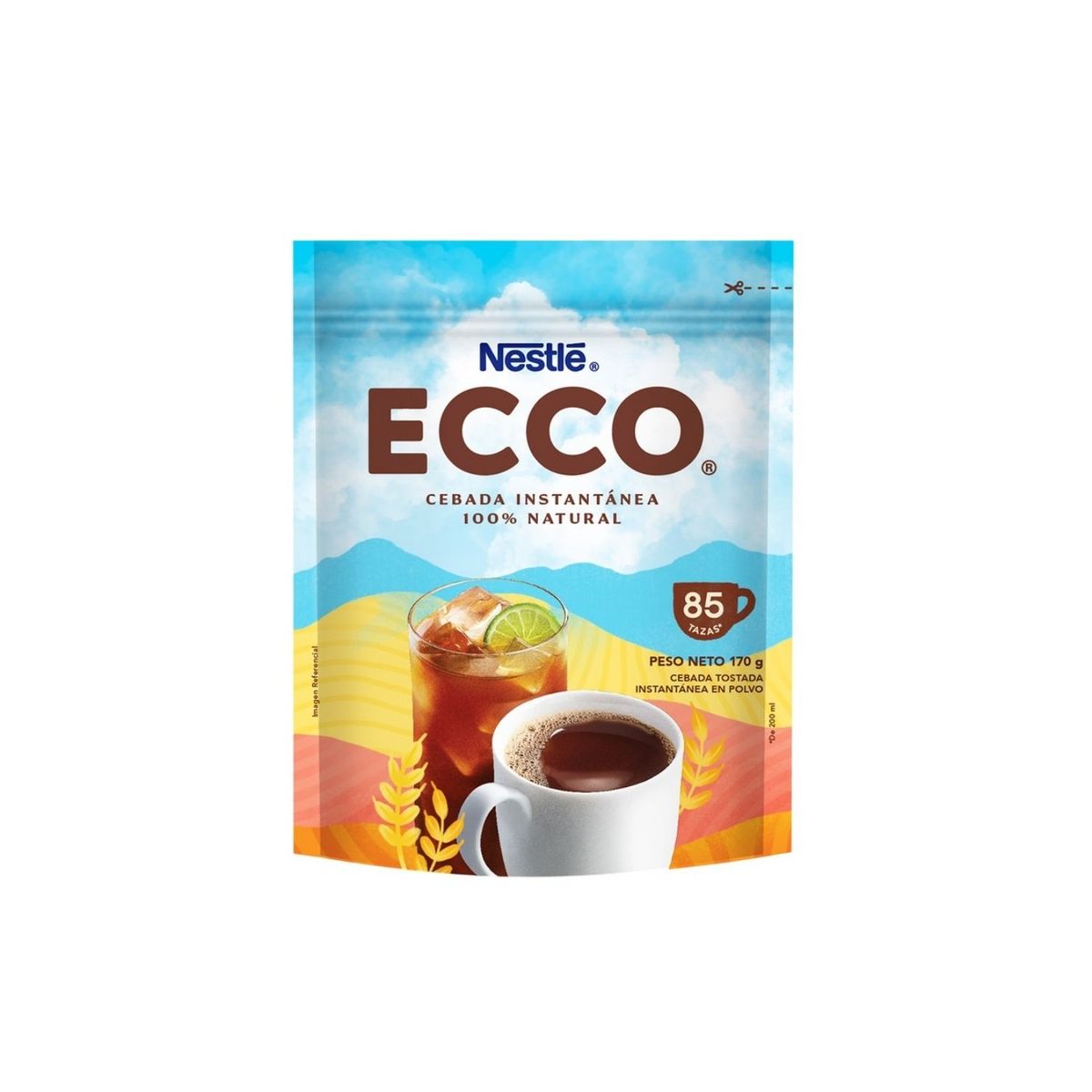 ECCO - Cebada Instantánea Ecco Tostada Doypack 170 g