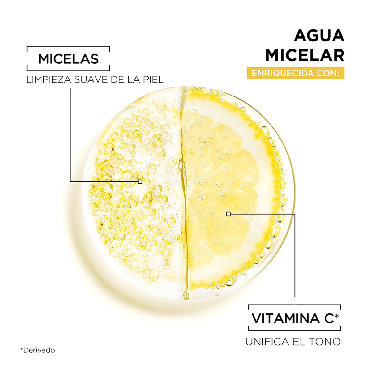 GARNIER - Agua Micelar Garnier Express Aclara Envase 100 mL