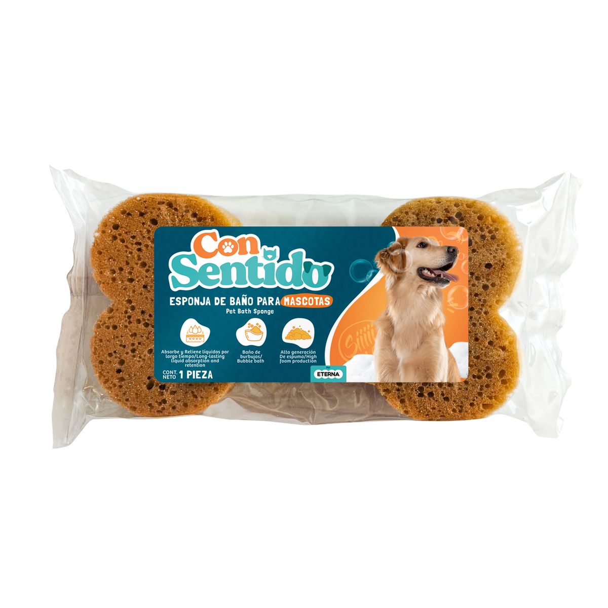  - ESPONJA DE BANO PARA MASCOTAS X1UND