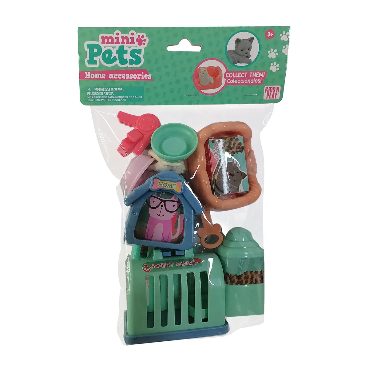 KIDS N PLAY - SET MASCOTA 17PCS