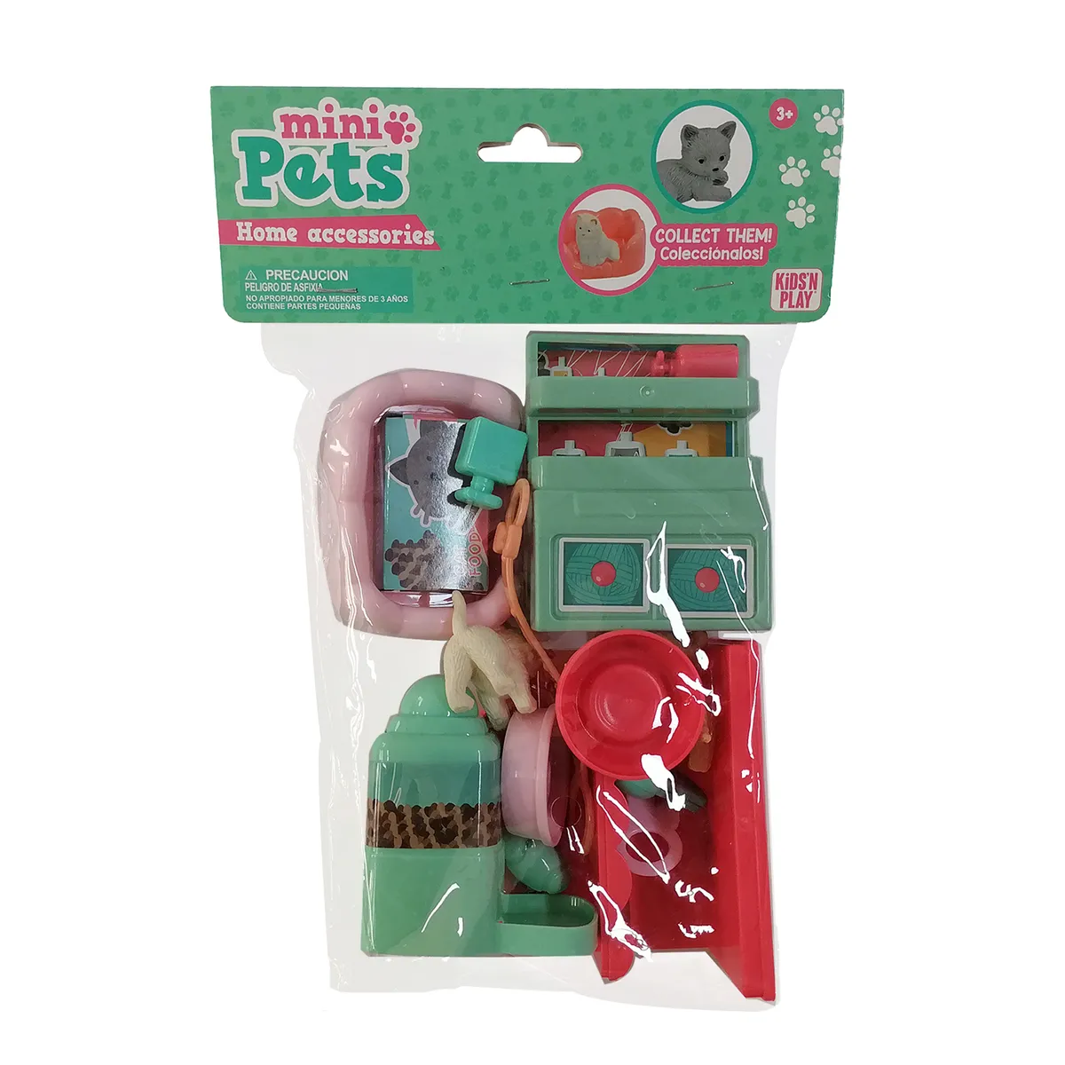 KIDS N PLAY - SET MASCOTA 17PCS
